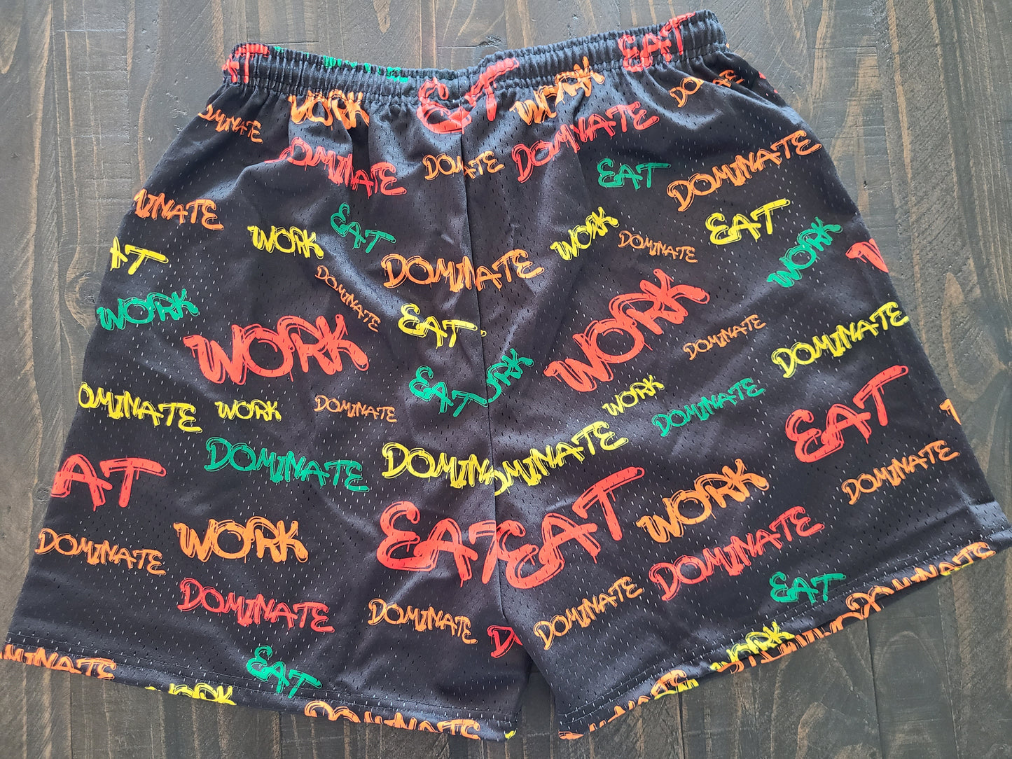 Work Eat Dominate Signature Short